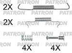 PSRK0245 PATRON Комплект монтажный тормозных колодок барабанных KIA SPORTAGE (JE_) 04-