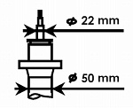 324703 KAYABA Амортизатор передний GAS