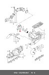 RP05MF036 ROERS PARTS Датчик расхода воздуха в сборе