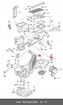 92272 NISSENS NS92272_испаритель кондиционера! Audi A4 95-01, VW Passat 96-05