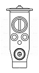 LTRV1852 LUZAR Клапан расш. кондиционера (ТРВ) для а/м Skoda Octavia (A7) (13-) (тип Valeo) (LTRV 1852)