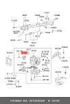 RPMD614662 ROERS PARTS Датчик положения дроссельной заслонки