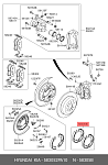 583052PA10 HYUNDAI / KIA Колодки барабанные