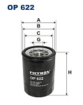 OP622 FILTRON Фильтр масляный ISUZU