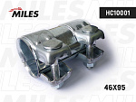 HC10001 MILES Соединитель труб глушителя D=46 L=95