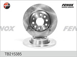 TB215385 FENOX ДИСК ТОРМОЗНОЙ AUDI A3 03-, SEAT ALTEA 04-, LEON 05-, SKODA OCTAVIA 04-, SUPERB 08-, VW EOS 06-, GOL