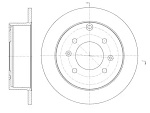 675700 ROADHOUSE Диск торм. зад.[262x10] 4 отв.