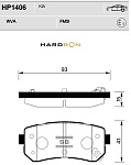 HP1406 SANGSIN BRAKE Колодки торм. зад. Hyundai Accent/Solaris, Kia Cee`d/Rio 05>