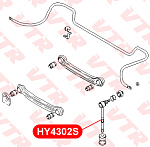 HY4302S VTR Тяга стабилизатора задней подвески