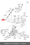 3381442001 HYUNDAI / KIA КОЛЬЦО УПЛОТНИТЕЛЬНОЕ ФОРСУНКИ ТОПЛИВНОЙ