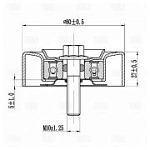CM0814 TRIALLI Ролик привод. ремня