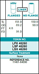 LFX46260 TEIKIN Гильзы (к-т 4шт)