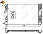 58259 NRF РАДИАТОР СИСТЕМЫ ОХЛАЖДЕНИЯ AUDI A4/A6, VW PASSAT