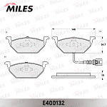 E400132 MILES Колодки тормозные передние уши вверх без датчика износа