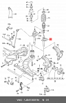 A18589H OPTIMAL Амортизатор AUDI A3/VW GOLF IV/SKODA OCTAVIA 96-03 пер.масл.