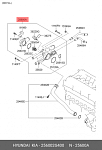 1AP256002G400 1AAAPARTS Корпус термостата Hyundai ix35/Tucson 2010-2015