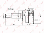 CO4402 LYNXAUTO CO-4402 ШРУС LYNXauto