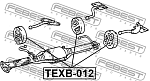 TEXB012 FEBEST ПОДУШКА КРЕПЛЕНИЯ ГЛУШИТЕЛЯ