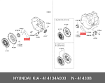 414134A000 HYUNDAI / KIA Вилка привода сцепления