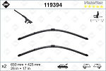 119394 SWF 3 397 118 977 !щетки плоск. к-т\ 650/26'+425/17' Ford Focus all 05>, Peugeot 207 all 06>