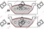 BP1930 DJ PARTS Торм.колодки DJPARTS BP1930 (NIBK(PN0524), TRW GDB1357)