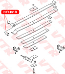 HY4101R VTR Сайлентблок рессоры