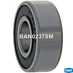 BAN0237SM KRAUF Подшипник генератора. (15x35x13,крыш.пластик)Honda/Isuzu/Mazda/Suzuki/Toyota/Volvo