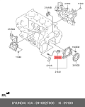 391802F000 HYUNDAI / KIA Датчик положения коленвала