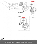 236N10034Z ZAUFER СТУПИЦА КОЛЕСА