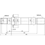 Z88129R ZIKMAR Полуось hyundai ix35, tucson, kia sportage, - r