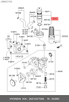 WY908 WUNDER Фильтр масляный CHRYSLER/JEEP/HYUNDAI/KIA mot.2,0CRDI/2,5CRD WUNDER FILTER WY908