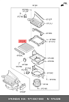 1987435572 BOSCH Фильтр воздушный салона HYUNDAI Santa Fe (12-) KIA Optima (10-) BOSCH