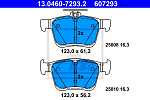 13046072932 ATE Тормозные колодки зад. Audi/Seat/Skoda/VW 12-