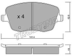 5630 TRUSTING Колодки тормозные дисковые | перед |