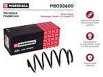 M8030600 MARSHALL Пружина подвески передн. VAG Superb (1.4TSI) 08- / Passat V(1.8TSI, 2.0FSI), VI(1.4 TSI,1.8 TSI) 05- () | перед |