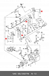 A2C9626040080 VDO форсунка дизельная  VW, Audi, Seat, Skoda 1.6TDI