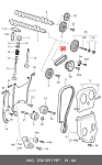 550381 RUVILLE Комплект ГРМ AUDI/VW 1.4I 1997 => (ролик 3шт+ремень 130x20+ремень 58x17)