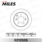 K010506 MILES Диск тормозной задний KIA SORENTO 02-09 (TRW DF4394) K010506