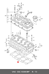 77BGH410 MASTERKIT Прокладка ГБЦ VW CAAA, CAAB, CAAC, CAAD, CAAE, CCHA, CCHB, CDBA, CDCA, CNFA, CNFB, CPYA, CP 77BGH410