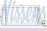 940093 NISSENS 8FC 351 309-131 [6R0820411A] !радиатор конд.\ Seat Ibiza 1.2/1.4-1.9TDi 08>