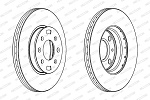 DDF1603C FERODO ДИСК ТОРМОЗНОЙ (КОМПЛЕКТ - 2 ШТ.)
