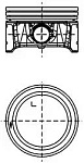 99913600 KOLBENSCHMIDT поршень! d76.5x2.9x3.1x2.6 STD\ VW Golf/Caddy 1.4 16V BCA 01>