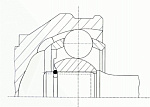 301961 GKN ШРУС наружный. A4/A6/A8/Allroad/Passat/94-08/1.8/1.9D/2.4/2.5D/2.7/2.8/3.0/3.3/3.7/4.0/4.2/6.0