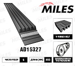 AD15327 MILES Ремень п/к 5PK493 материал EPDM