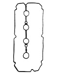 KU05022222 KUROSAI Прокладка клапанной крышки 224412X001