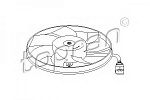 111285755 HANS PRIES Вентилятор охлаждения радиатора /220W. 295 mm./