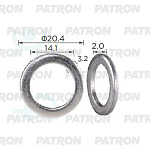 P371442 PATRON Шайба металлическая Hyundai применяемость: прокладка пробки масляного поддона