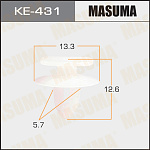 KE431 MASUMA Клипса автомобильная