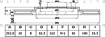 BS0510 BLITZ Диск тормозной