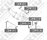 BH11057 JIKIU САЙЛЕНТБЛОК CHEVROLET_LACETTI JJ83